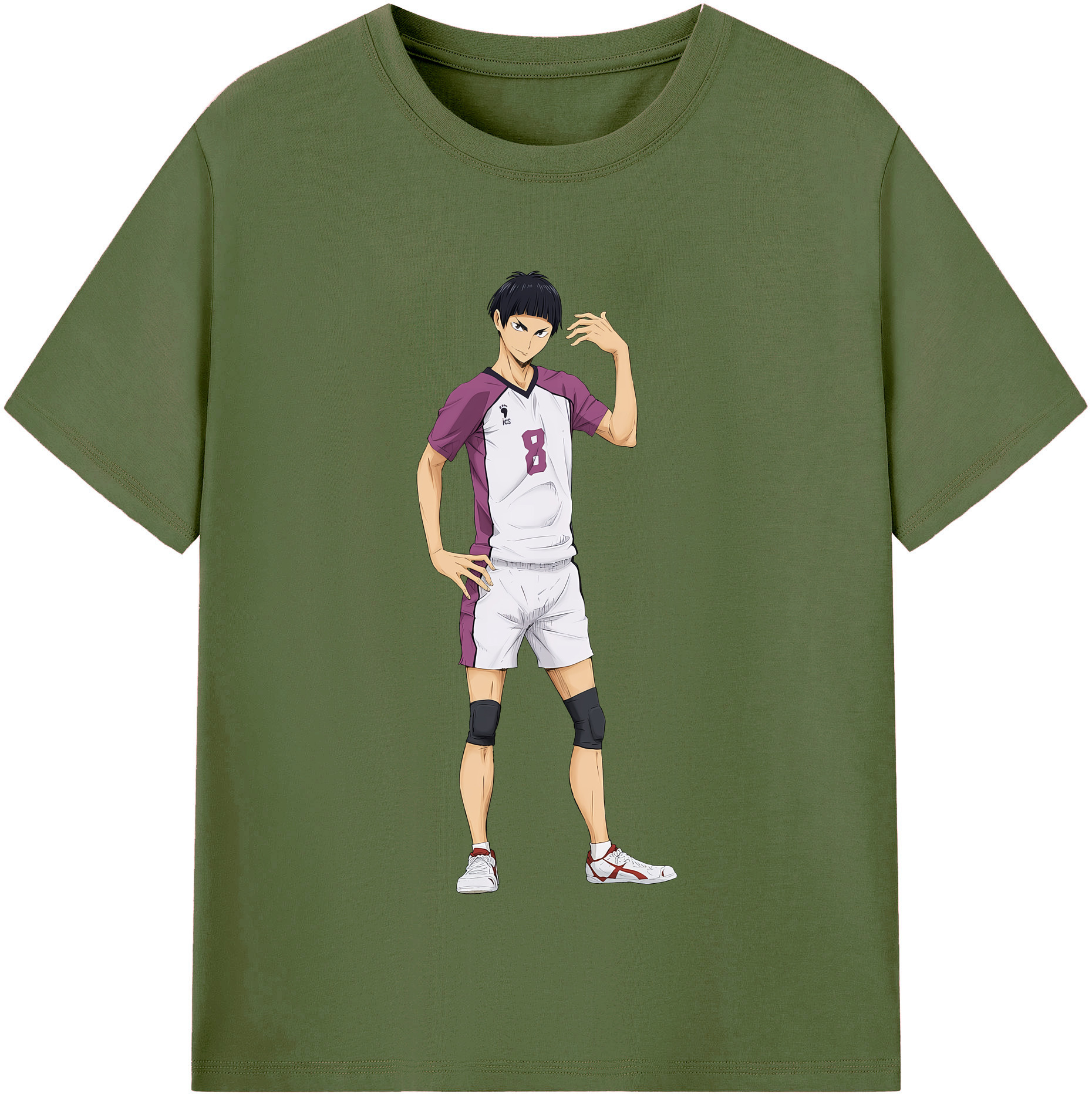 （画像用） ハイキュー!! Haikyu!! 綿100％半袖Tシャツ（フロントプリント）